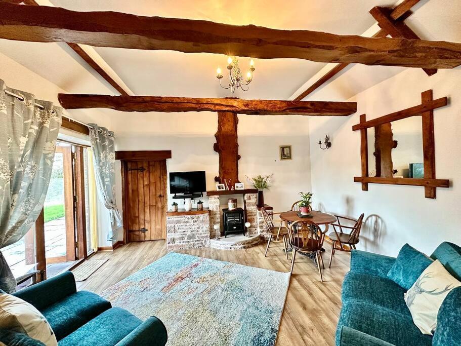 Detached One Level Stone Barn Villa Llangwm-Isaf Kültér fotó
